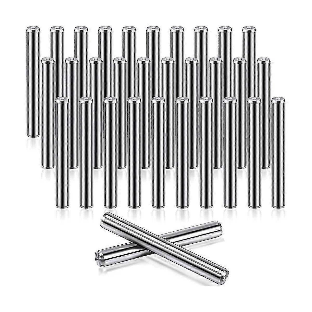 32 قطعة 5 مم × 40 مم حوامل أرفف، أوتاد أرفف، دبابيس خشبية، دبابيس أرفف من الفولاذ المقاوم للصدأ، كتاب معدني