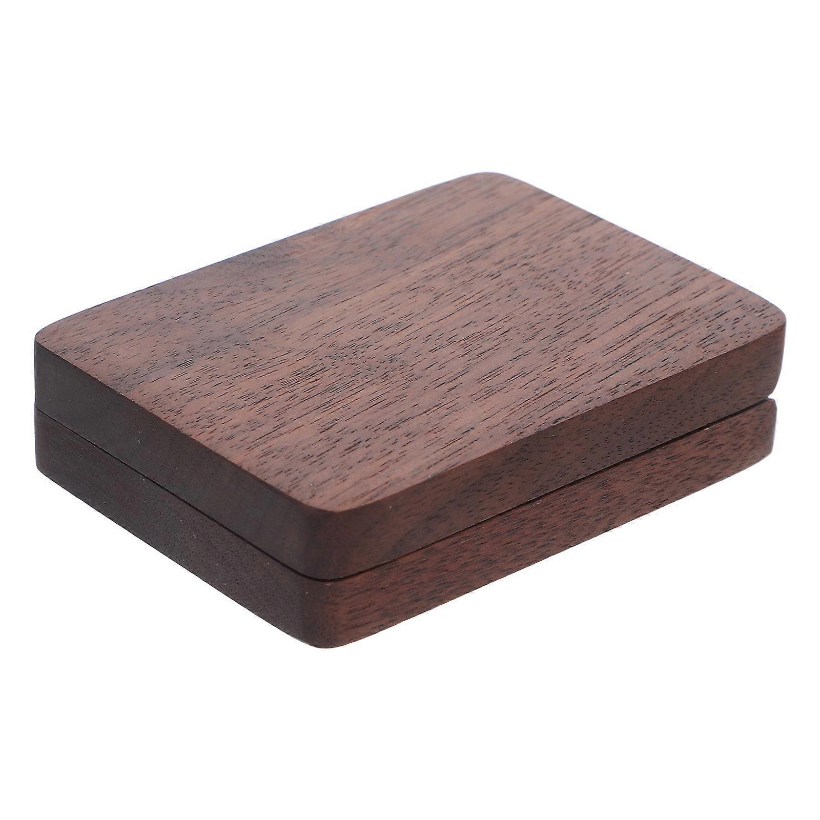 Wood Display Case Medal Storage Box for Medal 2Pcs