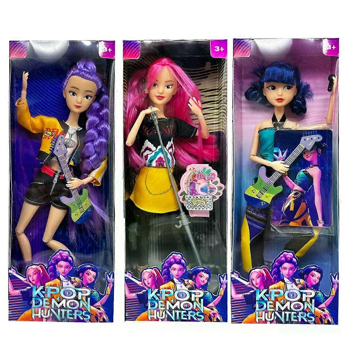 2026 års nya tjejgrupp med högt utseende gummidocka, rörlig docka, överraskningspresent till barnens födelsedag