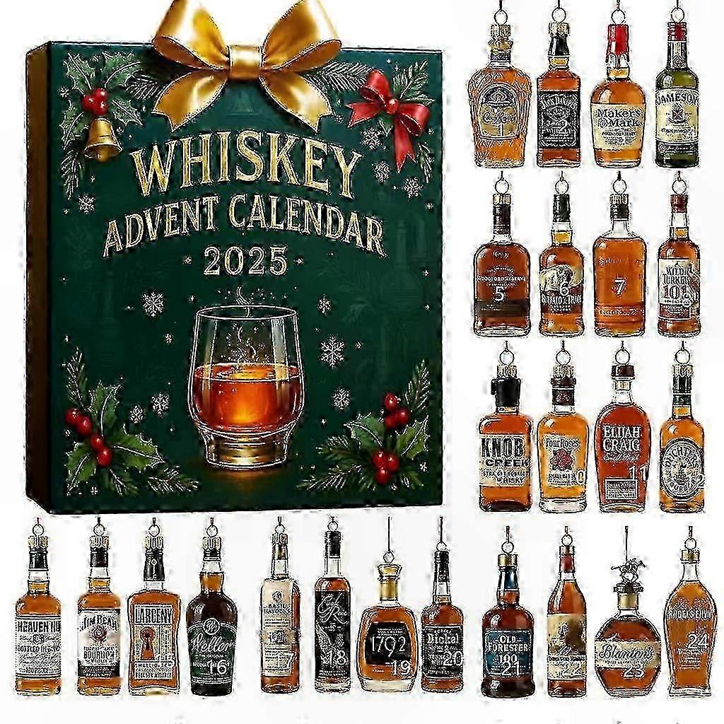 Festive Alcohol Advent Calendar - Premium Countdown to Christmas Spirits Selection