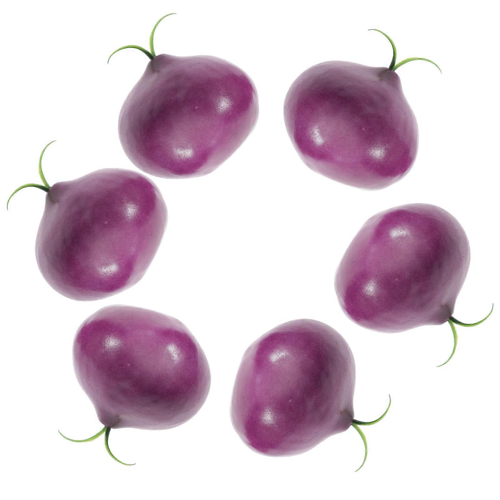 Simulation Onion Decorative Props For Home And Photography Occasions 16-Pcs Educational Tool Crafted For Realism