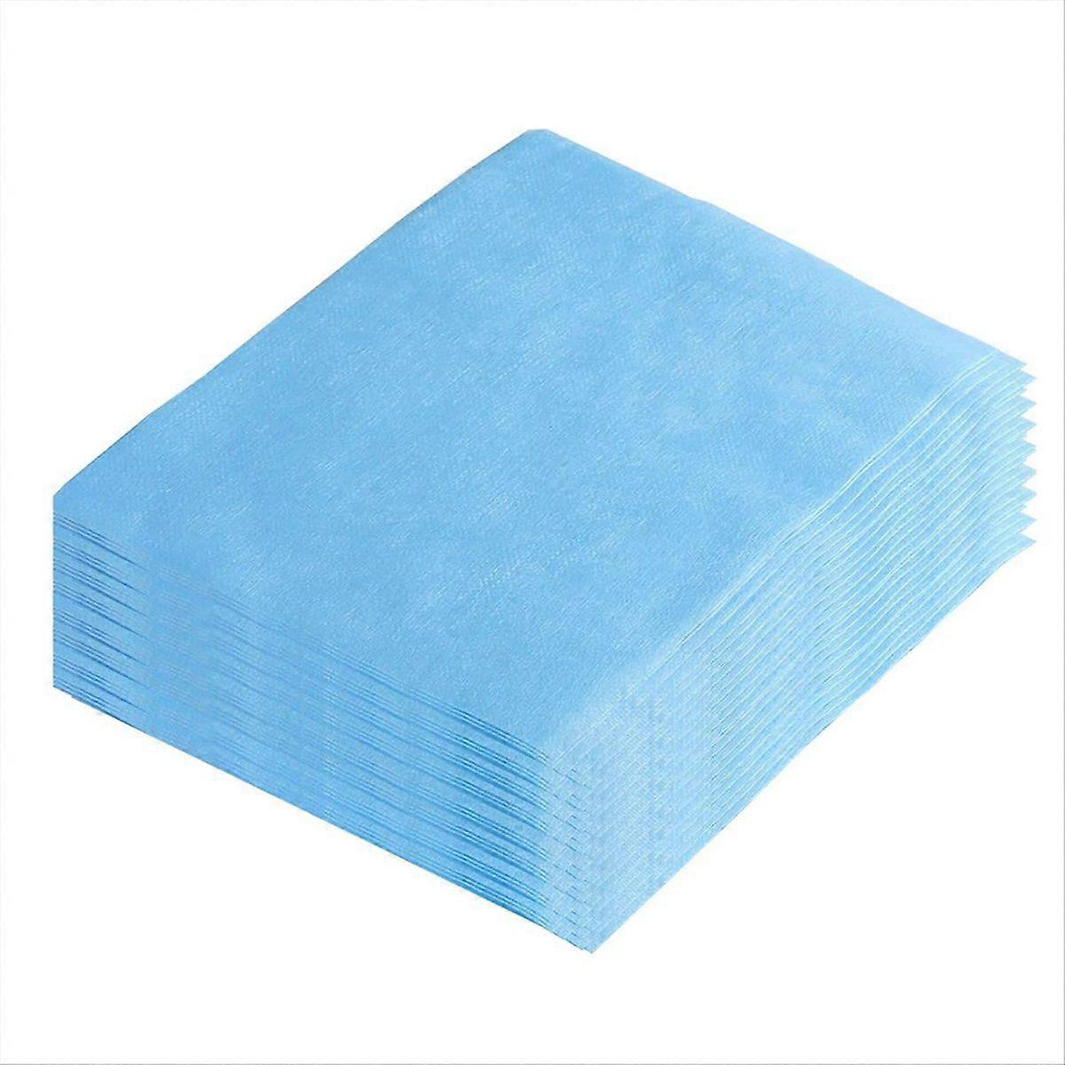 200 Sheets Nail Dust Filter Paper Blue