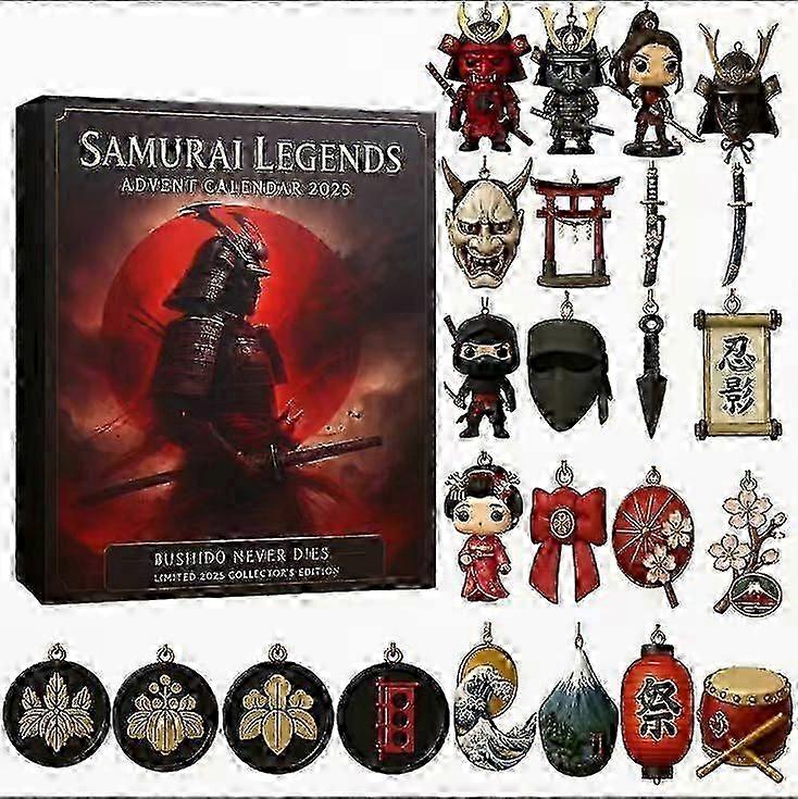 Calendario dell'Avvento di Natale 2025 Decorazione acrilica completa