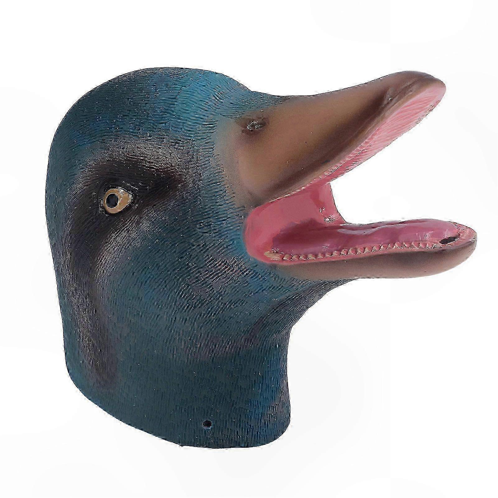 Animal Hand Puppet Toy for Kids Toddlers Puzzle Play SZRH A-C Simulation Duck Interactive Toy