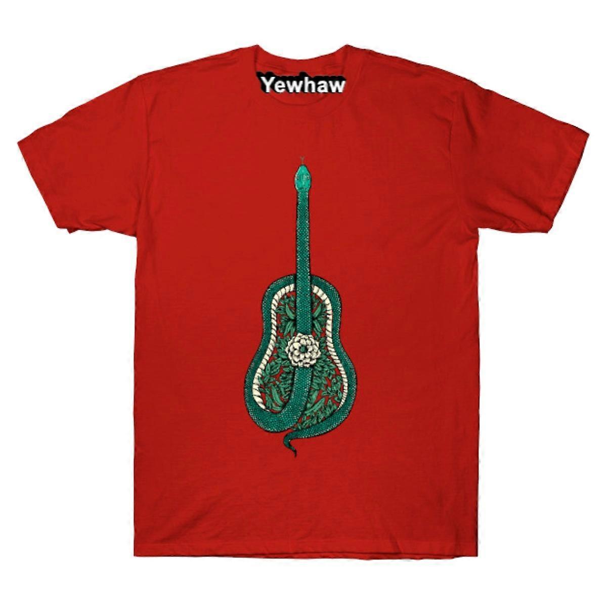 snake guitar T-shirt