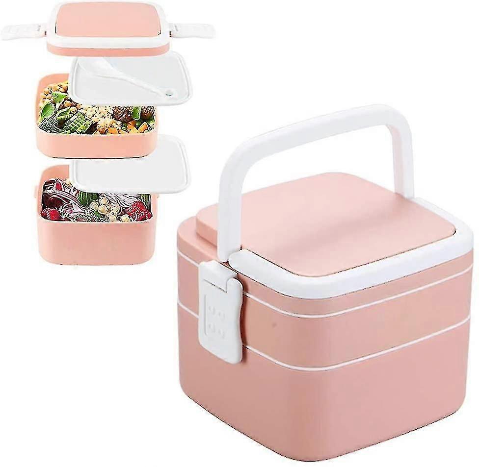 Lunch Box With Cutlery, Airtight Bento Box, Bento Box Adults, Lunch Box With Compartments, Bento Box