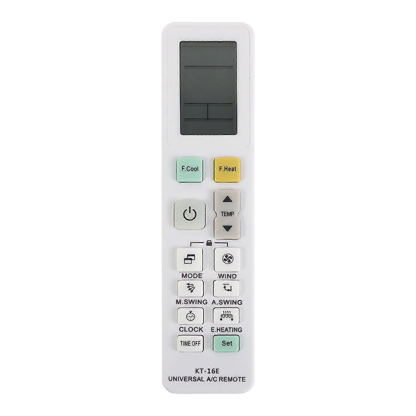 Universal AC Remote Control - Multi-Brand Air Conditioner Controller Portable Air Conditioning Remote Gadget for Home Office Travel Use