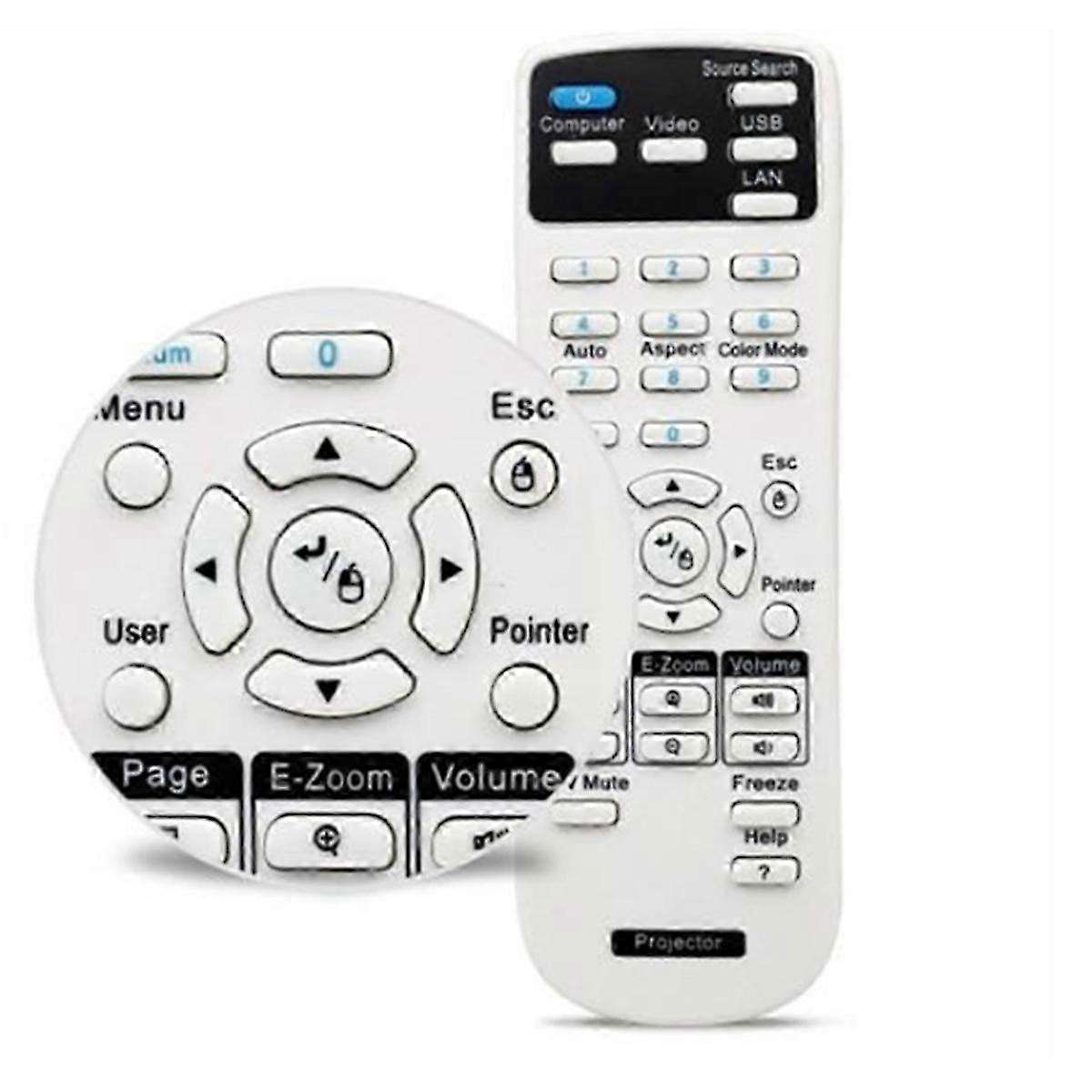 For Projector Projektor Remote Control Replacement for Series Projector (2181788)