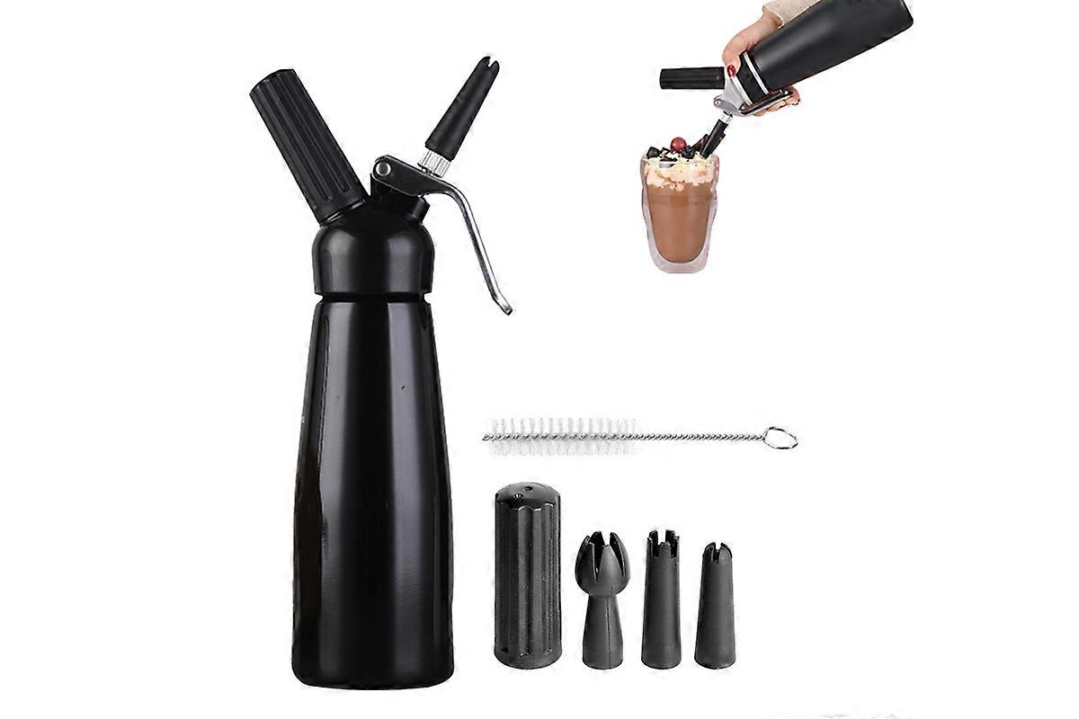 Whipped Cream Dispenser Leak-Proof Cream Whipper with 3 Decorating Nozzles