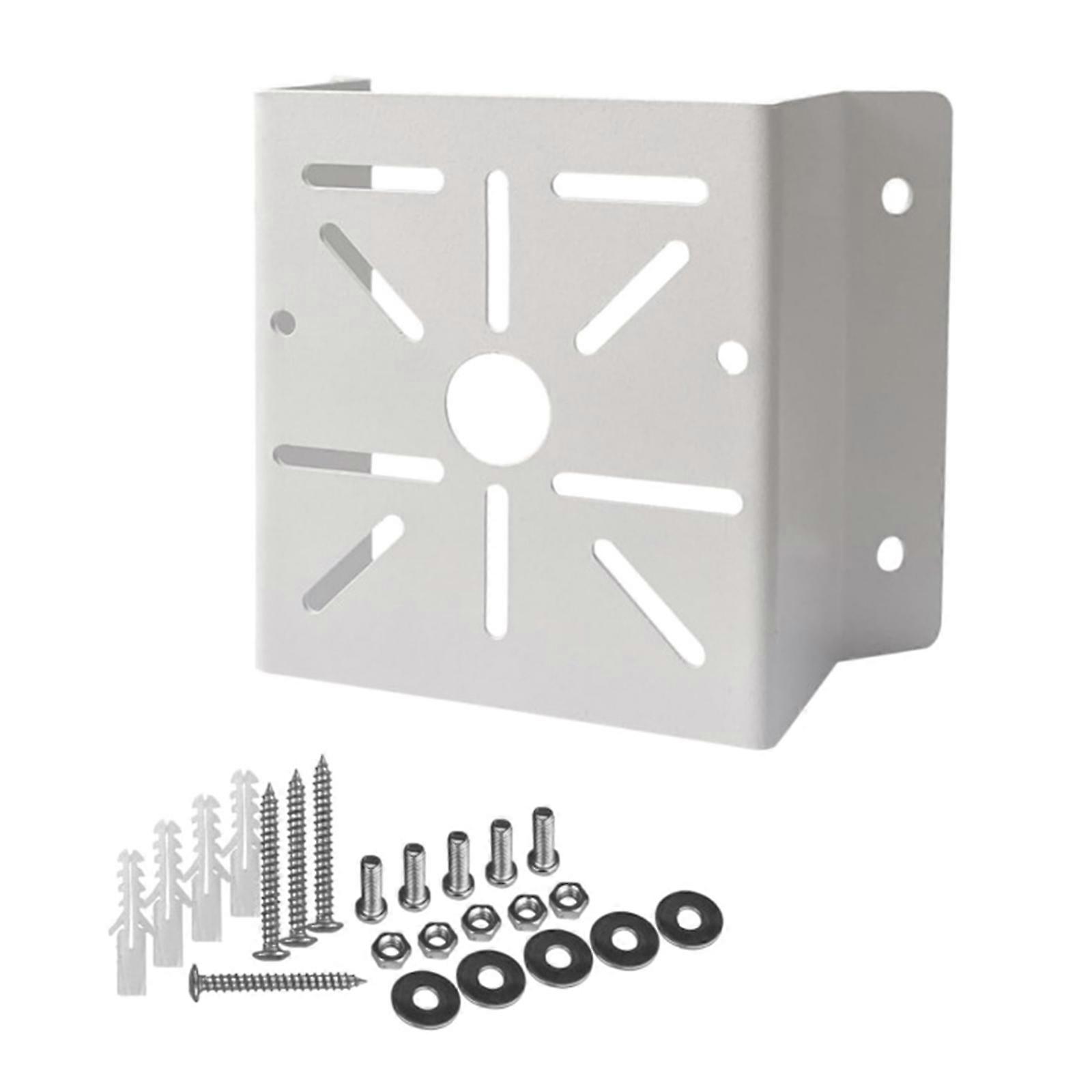 Universal Corner Mount for Security Camera, Solid Metal Mounting Corner Bracket Suitable for CCTV Cameras LED Light Multicolor