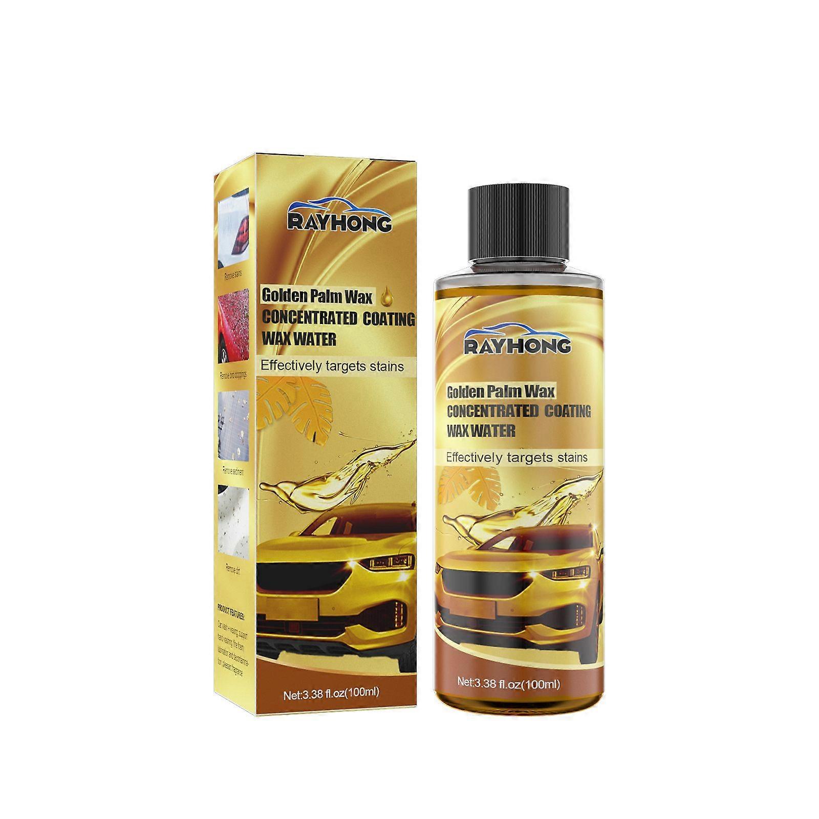 Golden Brown Wax Concentrated Coating Wax Water