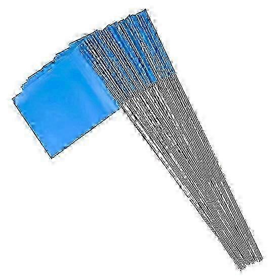 100pcs Marking Flags Lawn Flag Markers Waterproof Non-fading Widely Used Pvc Landscape Flags Sprinkler Flags
