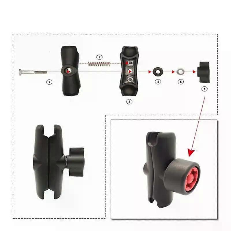Anti Theft Pin-Lock Security Knob Key for RAM Mount 1 Arm Socket Phone Holder 24BB