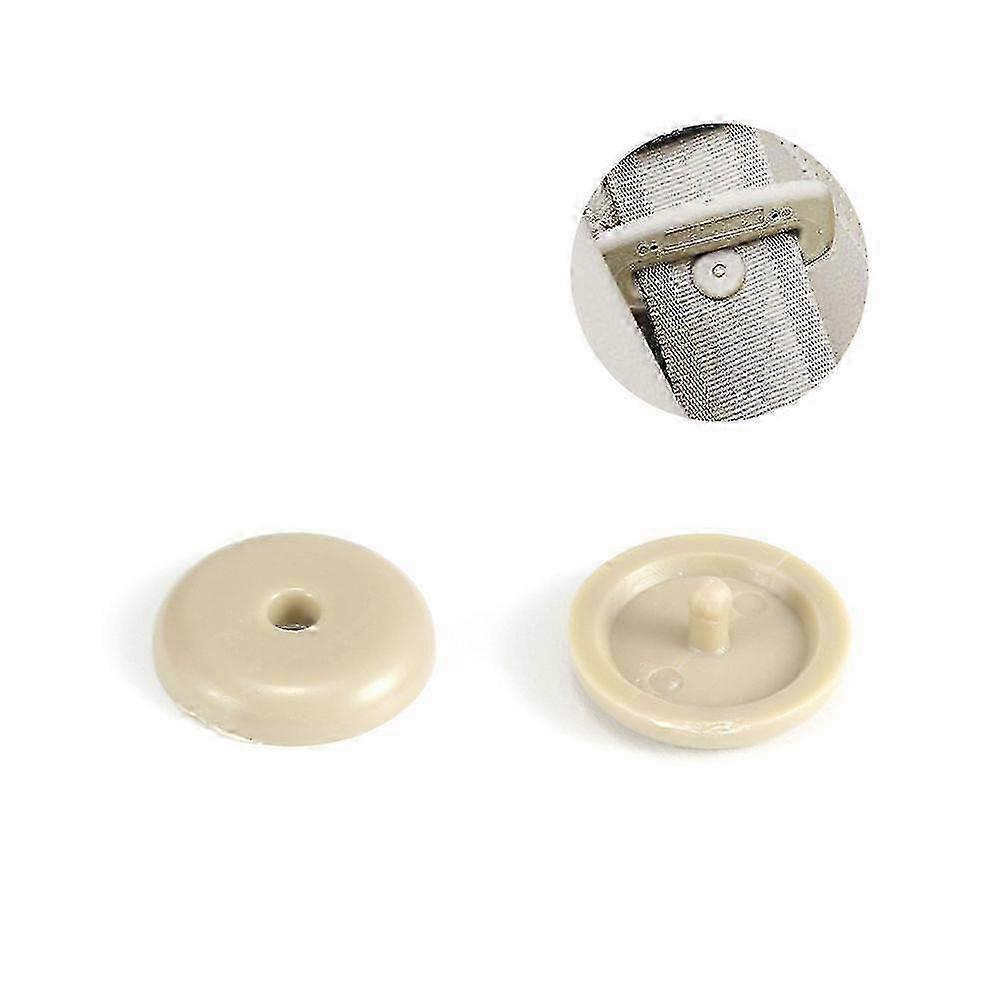 10pcs Car Seat Belt Limiter Fixed Button Safety Belt Positioning Non-slip Buckle