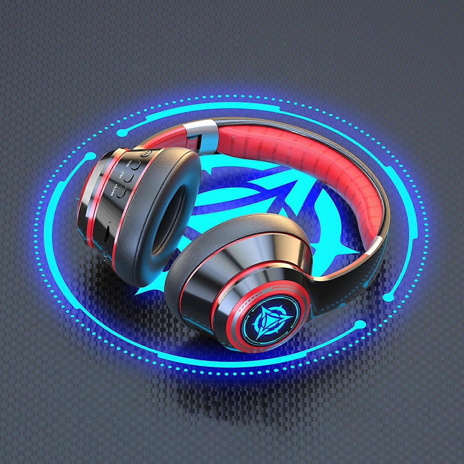 Clearance! Bluetooth 5.2 Esports Headset compatible with Smart Appliances, Low Latency, 20H Playtime, Foldable Lightweight with Mic