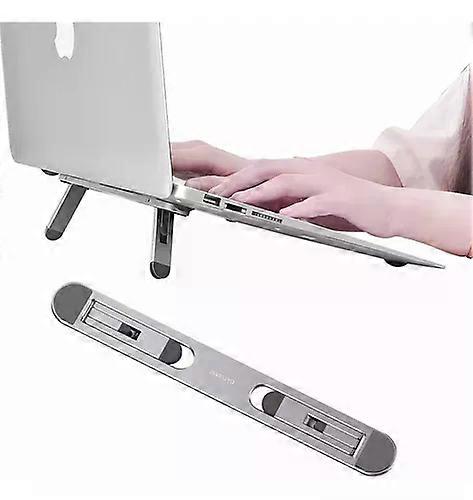 Mini Laptop Aluminum Alloy Stand - Gray