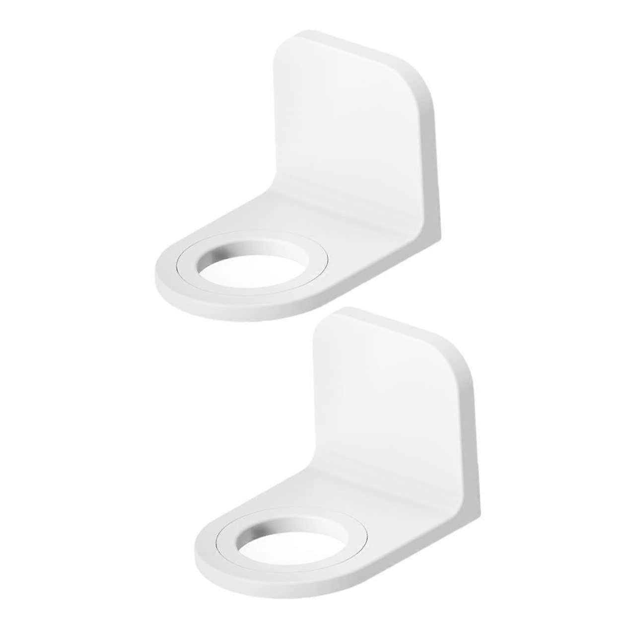 Bathroom Wall Mount Adhesive Hooks 4Pack Shampoo Shelf Spray Bottle Holder Sponge Rack