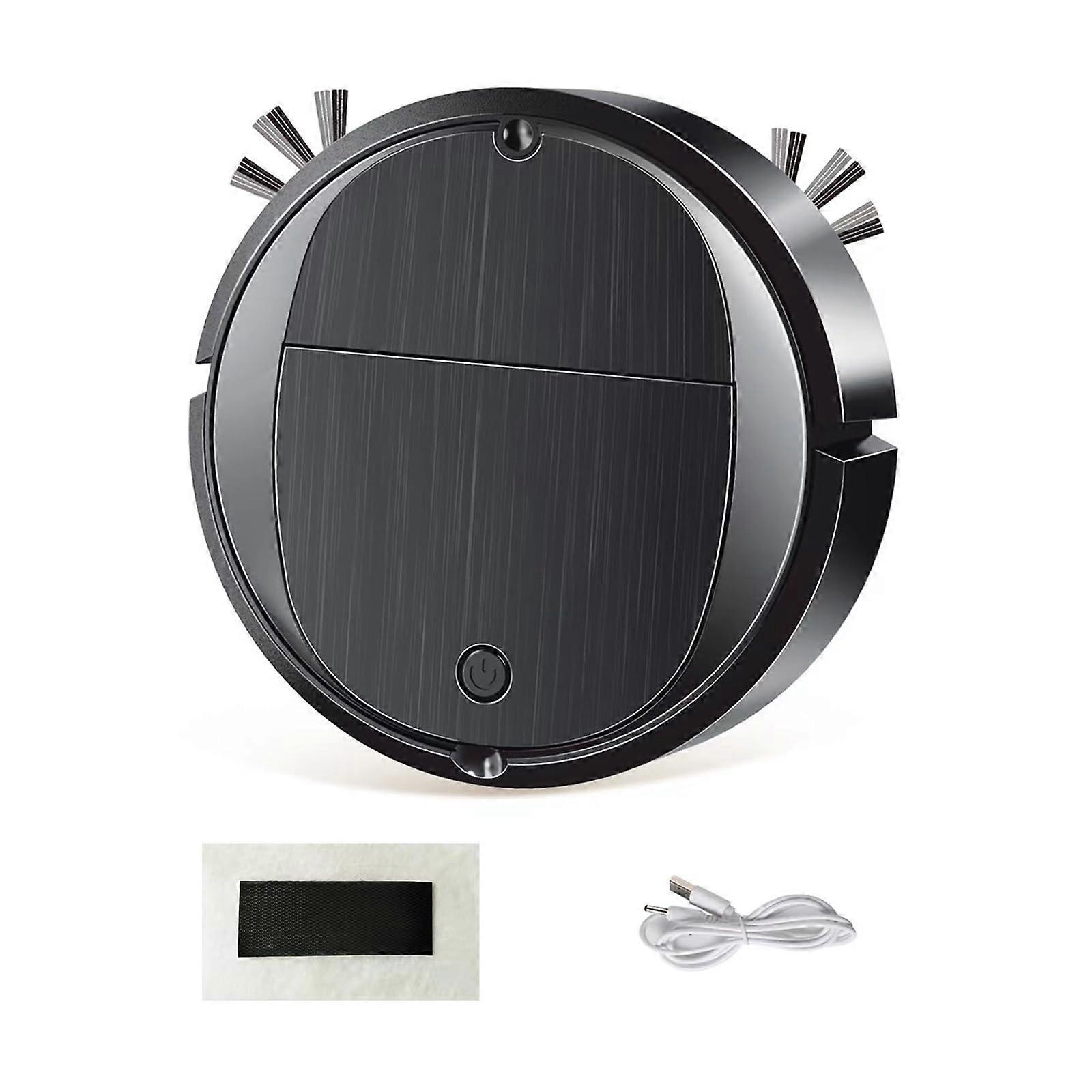 Robot Vacuum Cleaner with Powerful Suction for Home Floor Cleaning and Sweeping PP Material