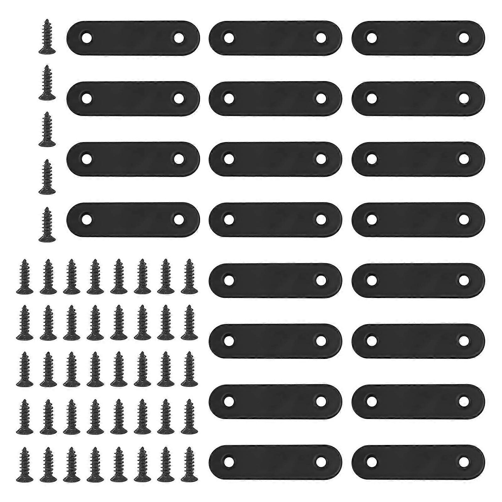Adaptable Steel Right Side Connectors Reliability Shelf Support Connectors for Bed Frame Cabinet Construction Multicolor