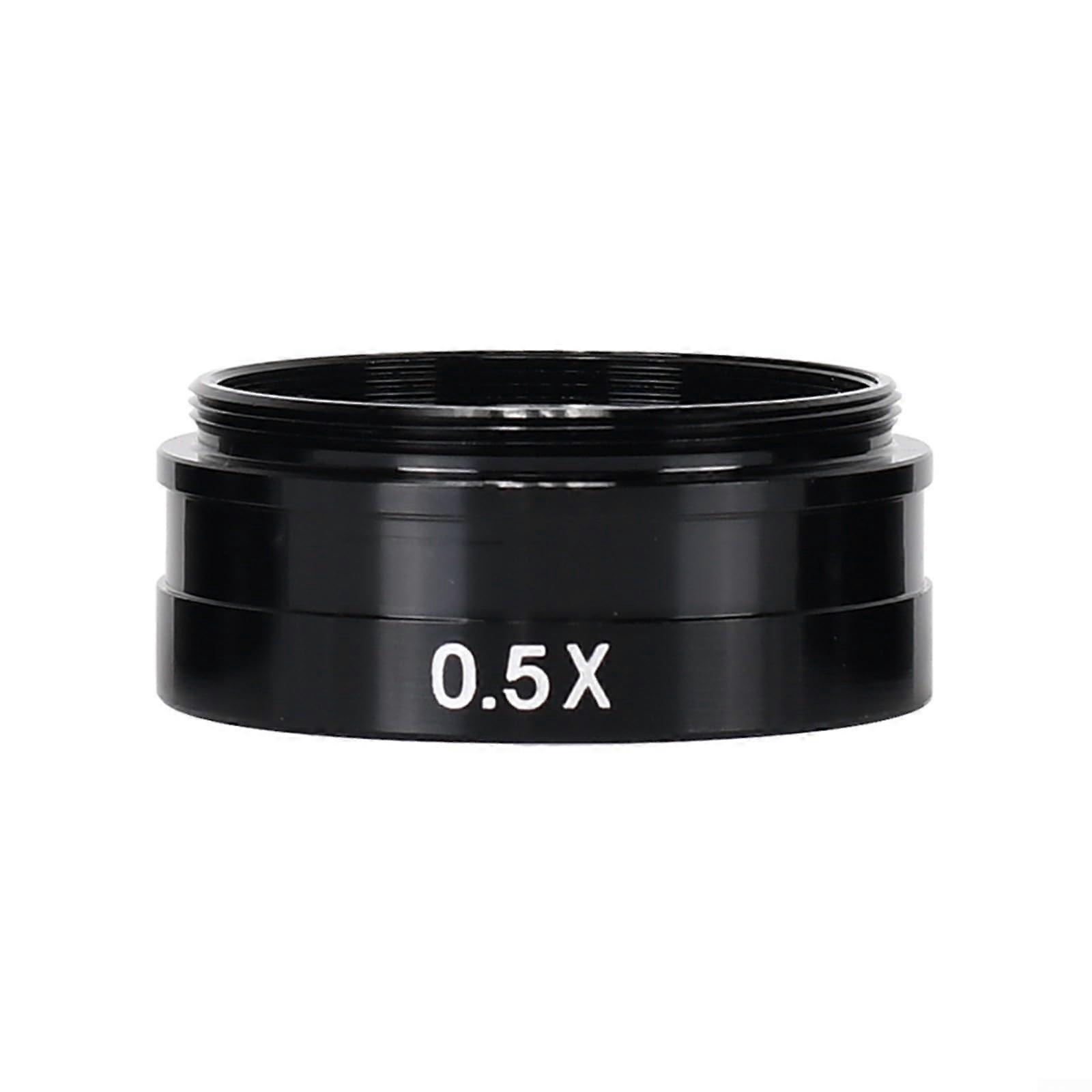 Stereo Microscope Objective Lens 42mm Thread 0.3X 0.5X 0.7X 2.0X Metal Compatible with Barlow
