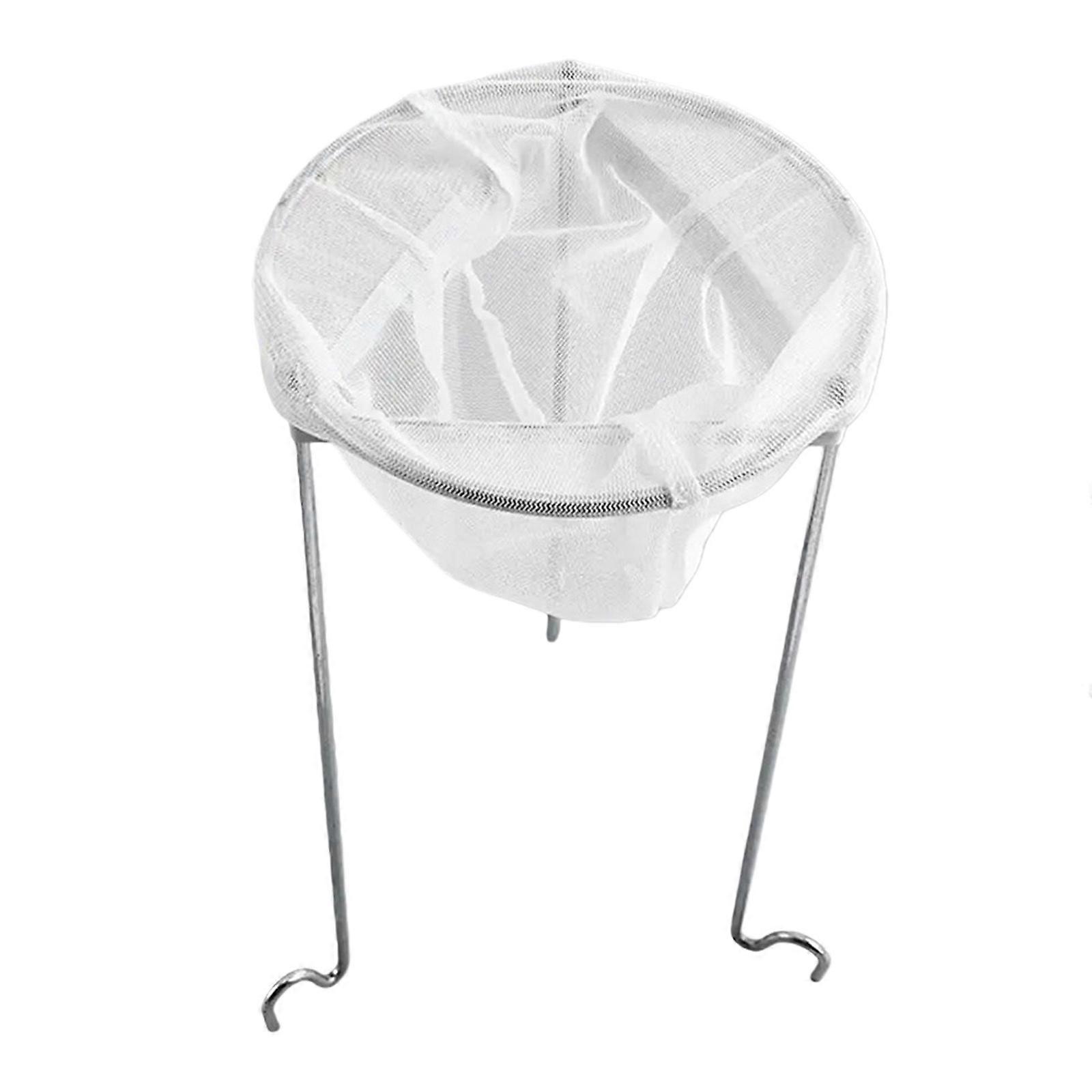 Detachable Legs Jellies Filter Stand Practical Nylon Net Basket For Fruit Pulp Separation Yogurts Draining Cooking Equipment Multicolor