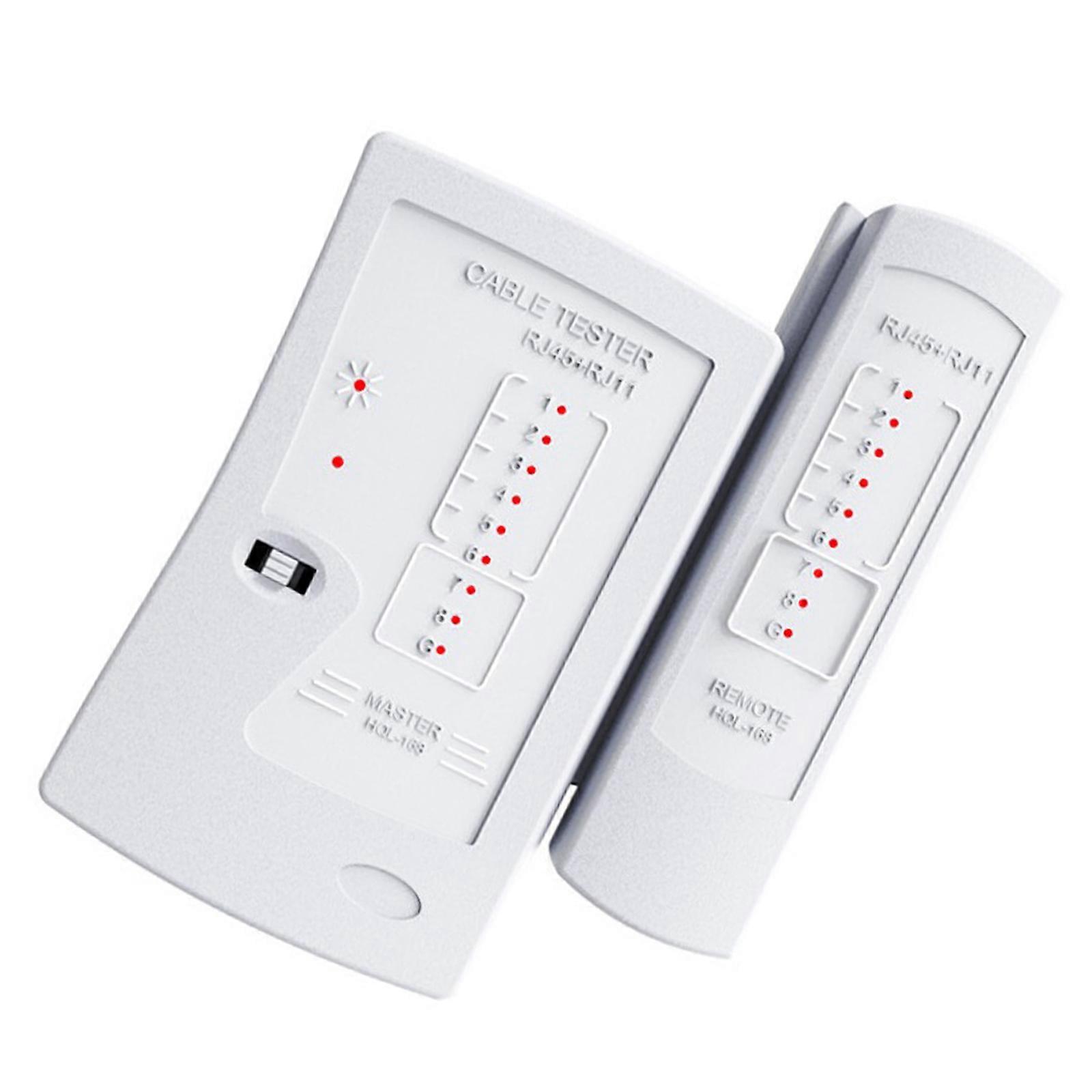 Consistent RJ45 Net Inspector for Detecting Line Faults Short Circuits and Agreement Concerns in Associations  White