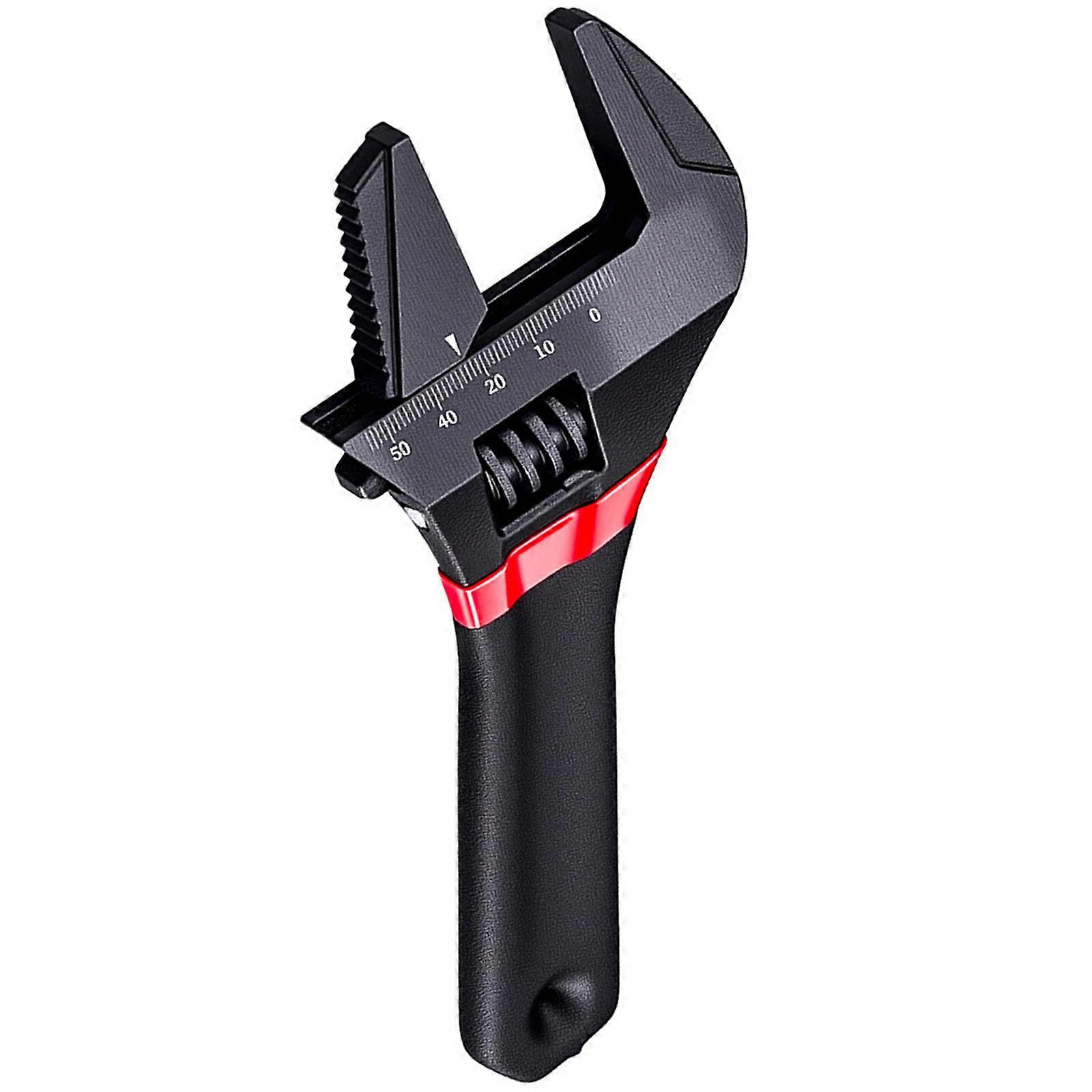 High Strength Adjustable Wrench Rusts  Resistant Hand Tool Suitable For Pipe Fittings And Home Improvement Enthusiasts  8 inches