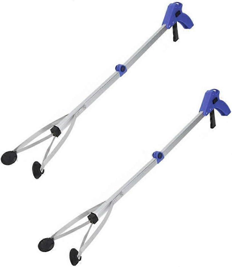 Foldable Reacher Grabber Tool, Suction Cups for Precise Work2 Pack