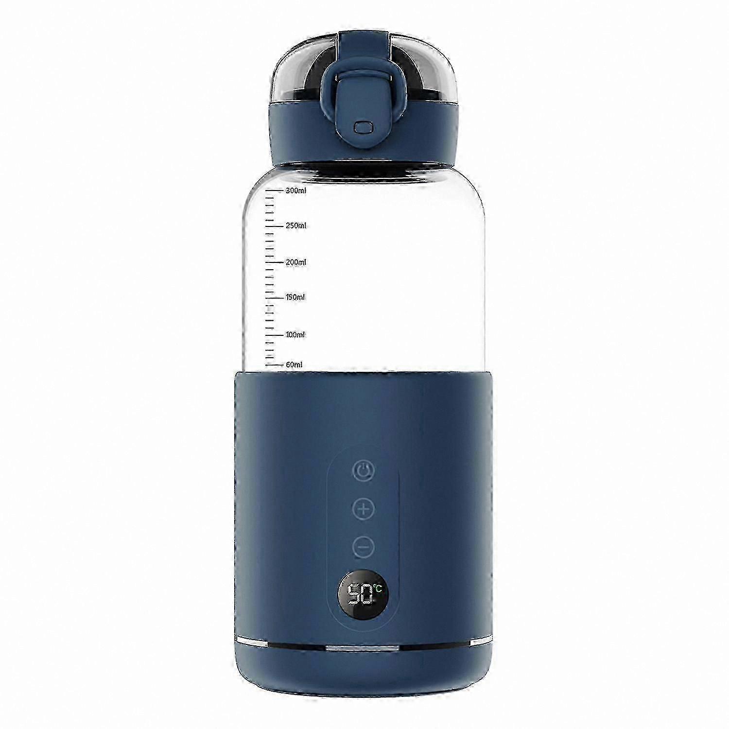 Portable Baby Formula Water Warmer, 300ml, Precise Temp Control, Rechargeable Battery