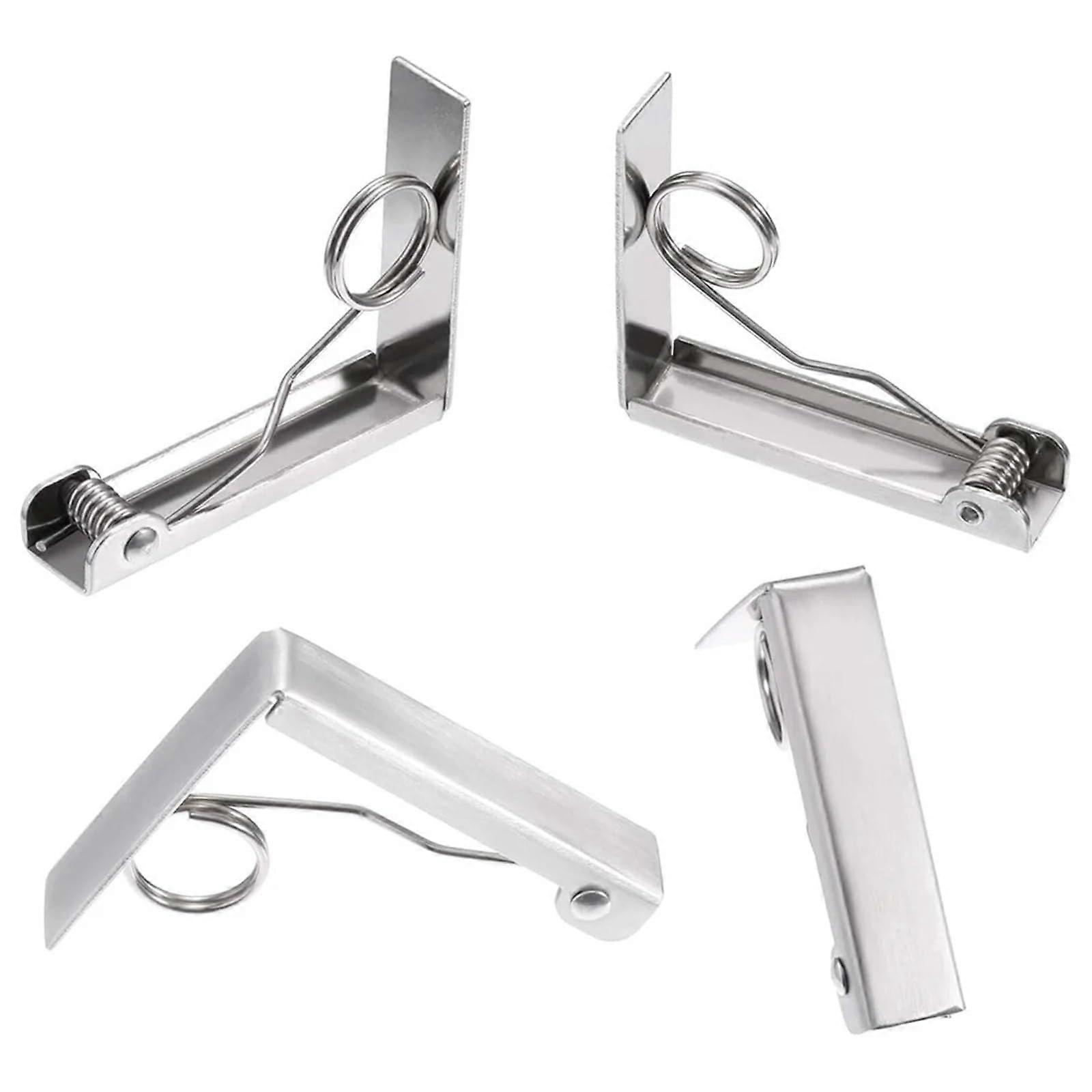 Tablecloth Clips Set of 20 Stainless Steel  Elasticity Holders for Outdoor Picnic Party Dining Tables
