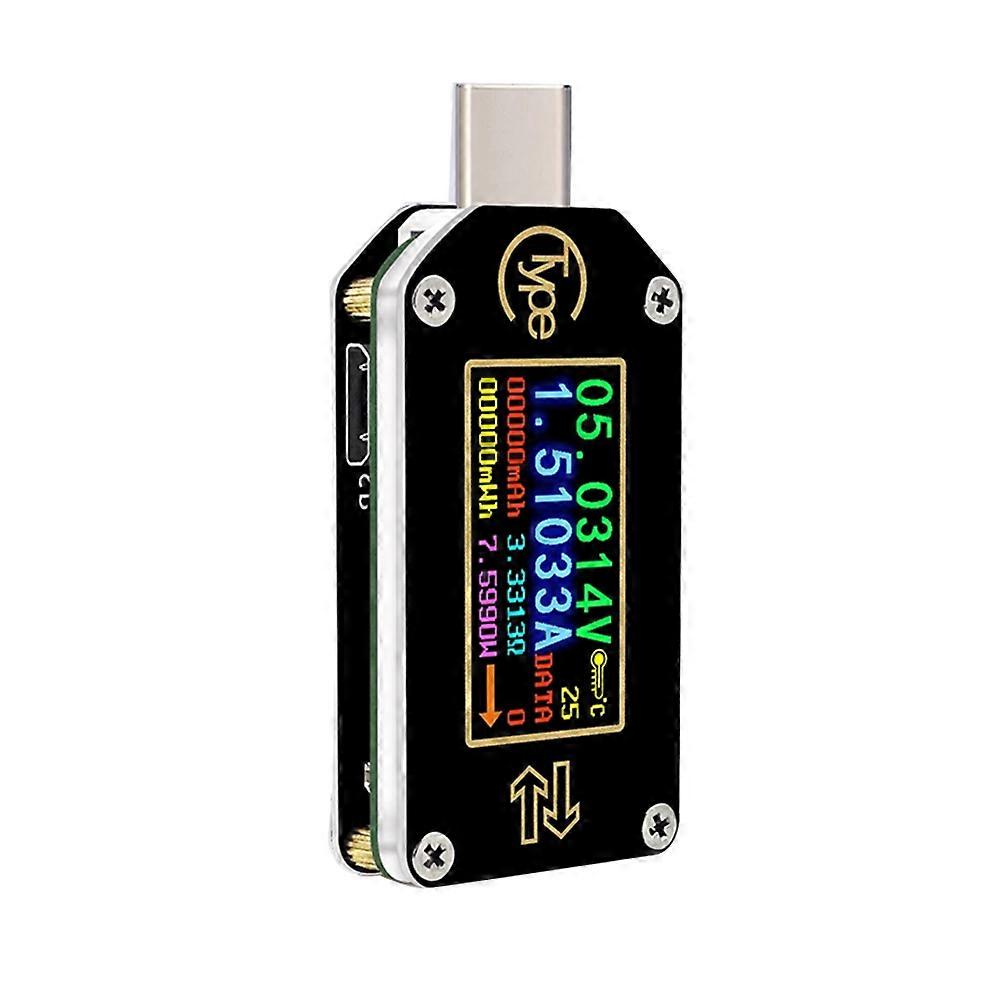 TC66C Type-C PD Trigger USB Voltmeter Ammeter Voltage 2 Way Current Meter Multimeter with Bluetooth