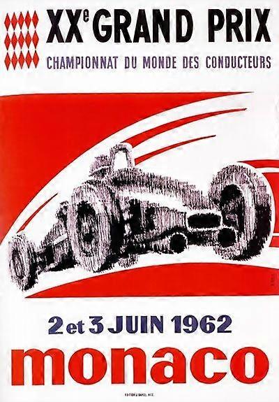 Monaco 1962Stress Reliever Jigsaw Puzzle EB 2517