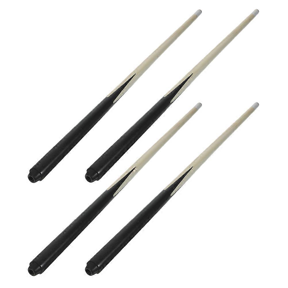 Kids Pool Cue Short Billiard Cue Stick Designed for Playing 4Pcs Set