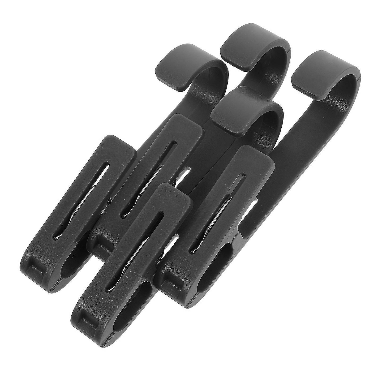 Laundry Sock Clip Plastic Clips for Hanging 4Pcs Heavy Duty Hooks