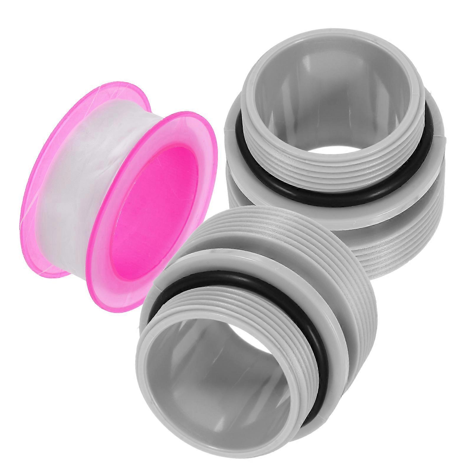 Swimming Pool Filter Pump Adapter Hose Conversion 2Pcs for Secure Connection