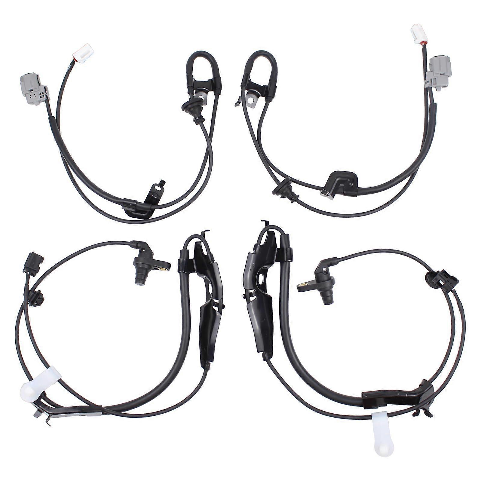 Front and Rear ABS Wheel Speed Sensor Set Compatible with Toyota Camry 2012‑2017 Avalon ES350 OEM Quality Durable Exact Fit