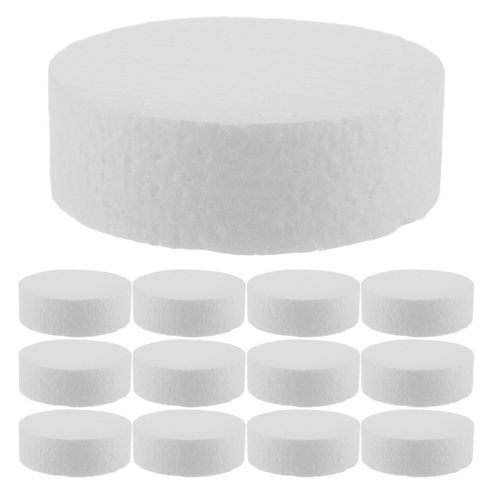 Handicraft Foam Cylinder Cake Model for Crafts Available 36Pcs Pack