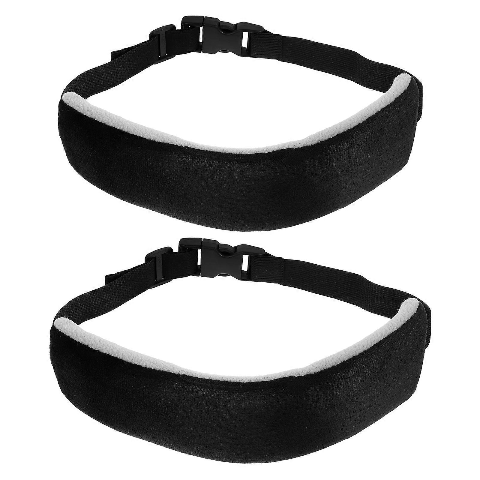 Travel Head Straps Adjustable Airplane Head Rest Strap 2Pcs Set