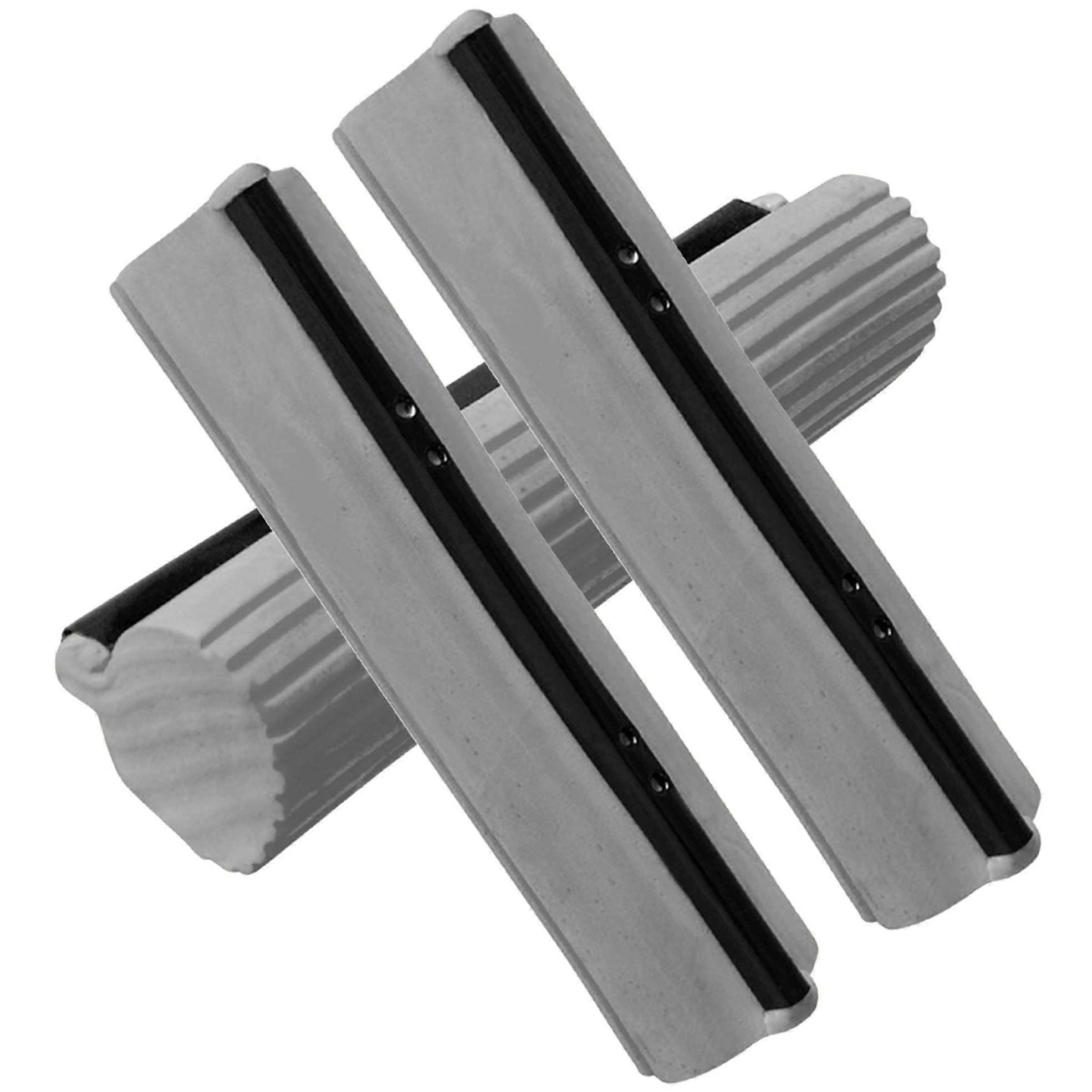 Sponge Roller Mop Head Refills,Pack of 3 Absorbent Sponge Pads Replacement,33cm(13")-Yellow