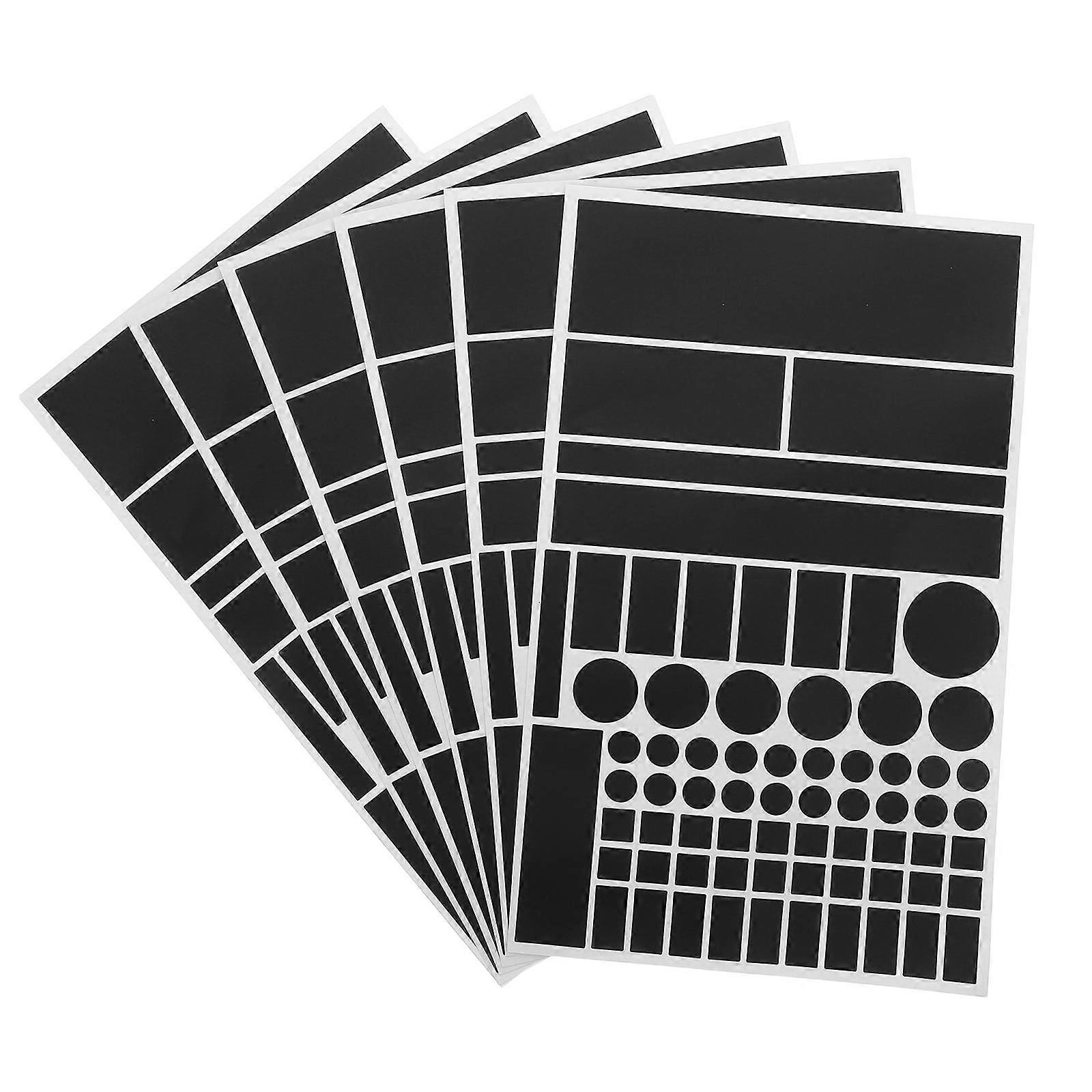 LED Light Blocking Stickers Black for Electronics 30Pcs Blackout Stickers