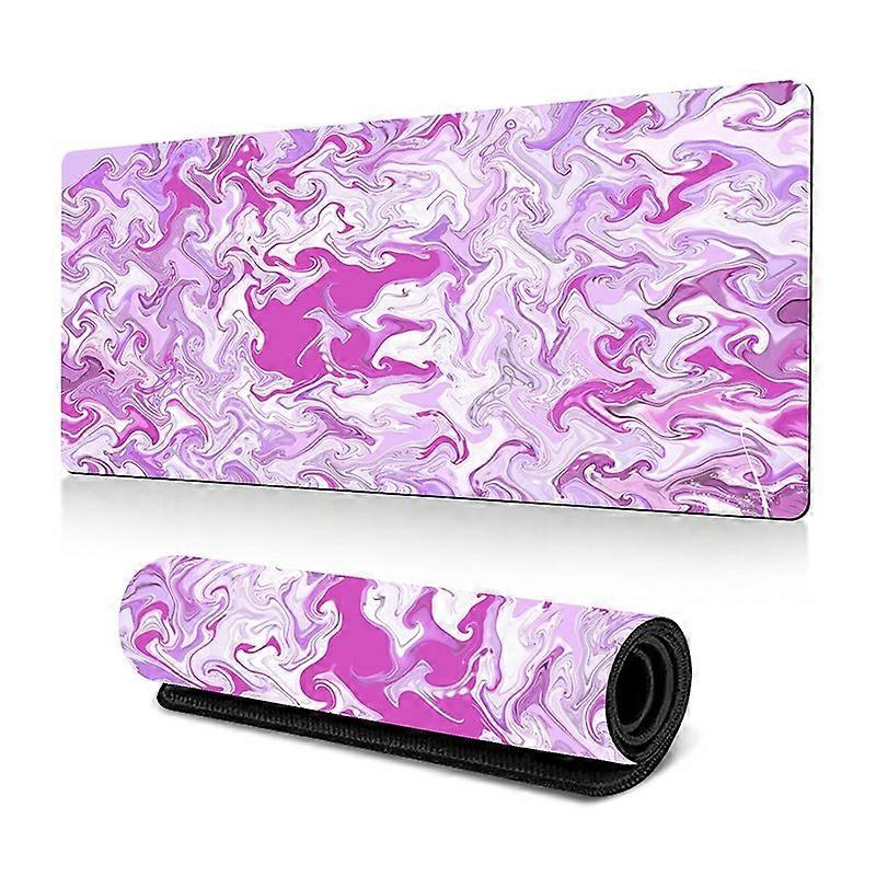 300x600x3mm Abstract Fluid Pattern Large Mouse Mat Non-Slip Rubber Mouse Pad