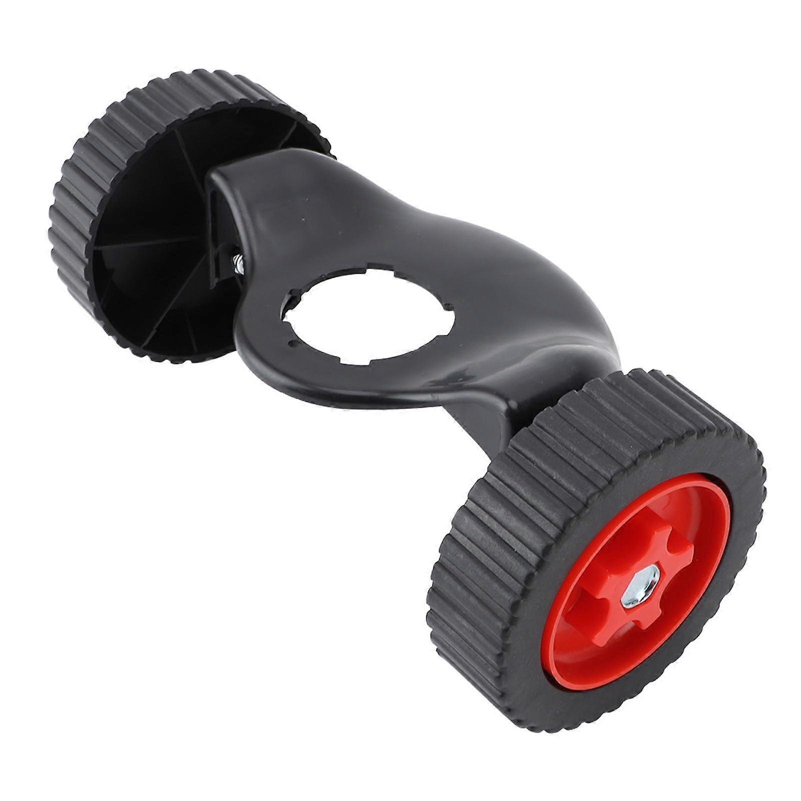 Durable Plastic Lawn Mower and String Trimmer Wheels Easy Fit Replacement for Garden Tools 33.5cm