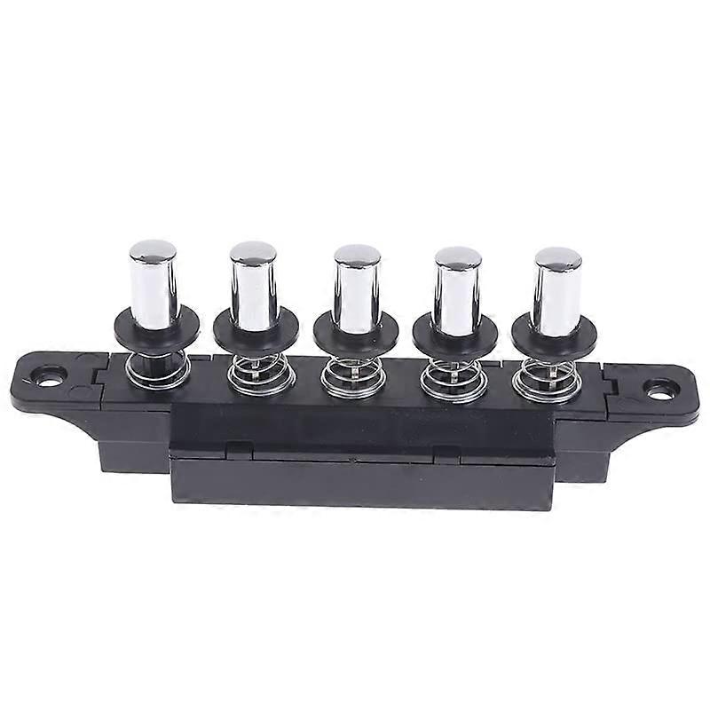 FivePosition Range Hood Switch with Touch Control, Silver Kitchen Hood Replacement Button