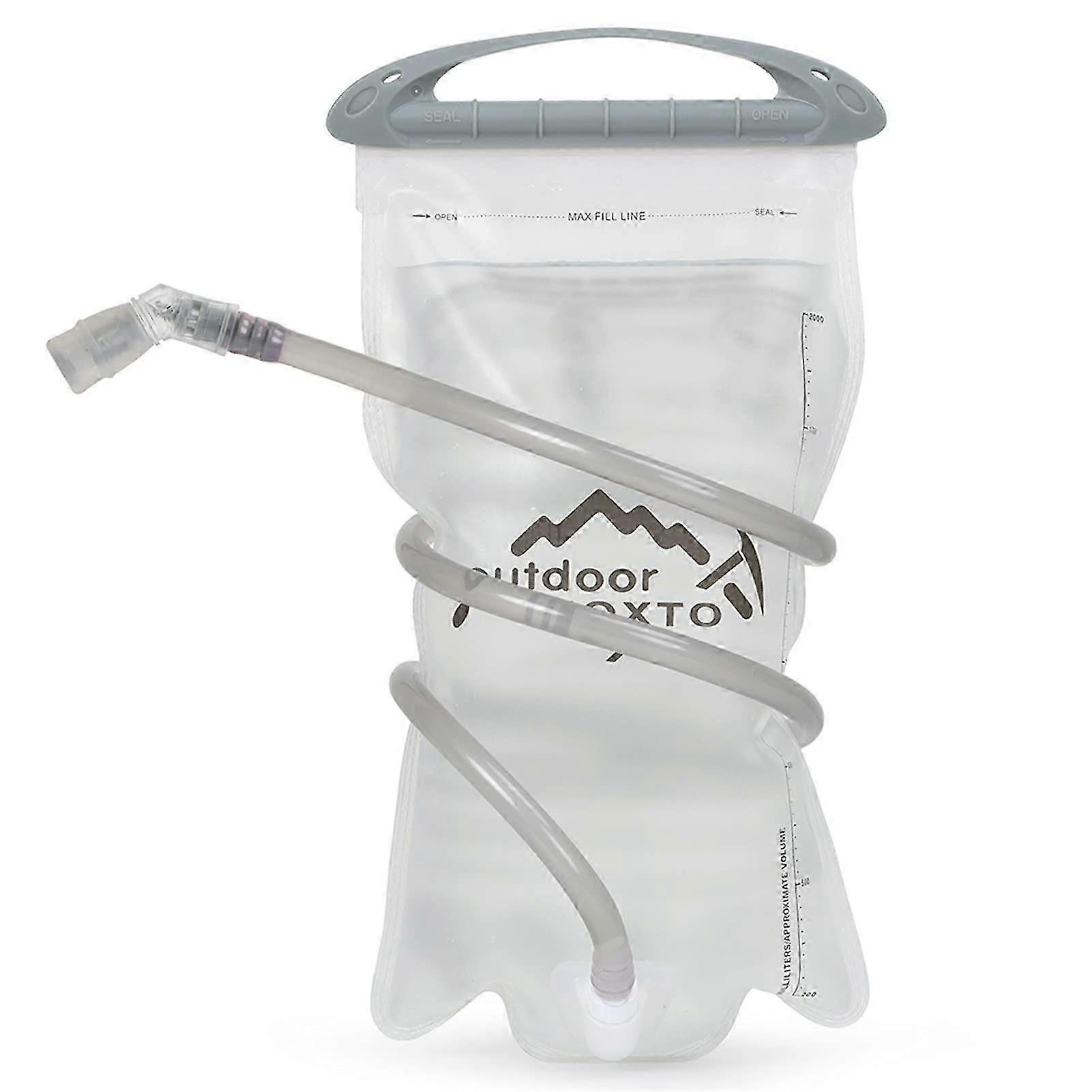 2026 Outdoor Pack, 2L Hydration Bladder Leakproof Water Reservoir for Hydration Backpack
