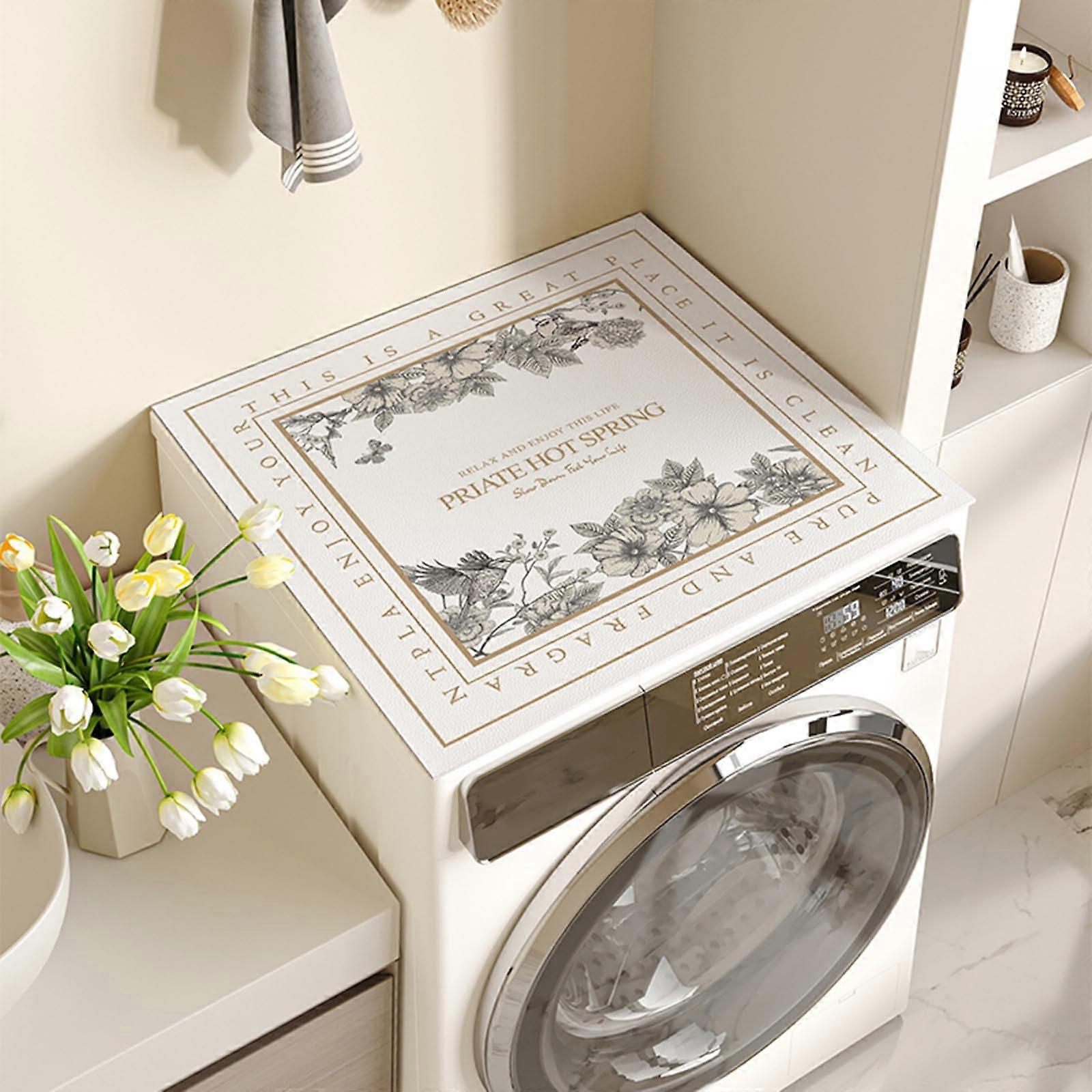 Waterproof Dustproof Washing Machine  Cover, AntiSlip MultiPurpose Appliance Protector 46x36cm