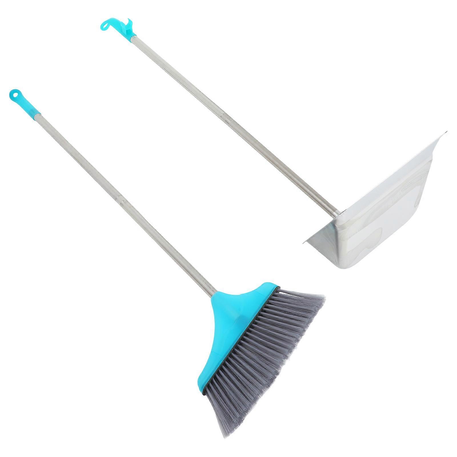 Dust Pan with Handle Broom and Dustpan Set 1Set for Versatile Cleaning Tasks