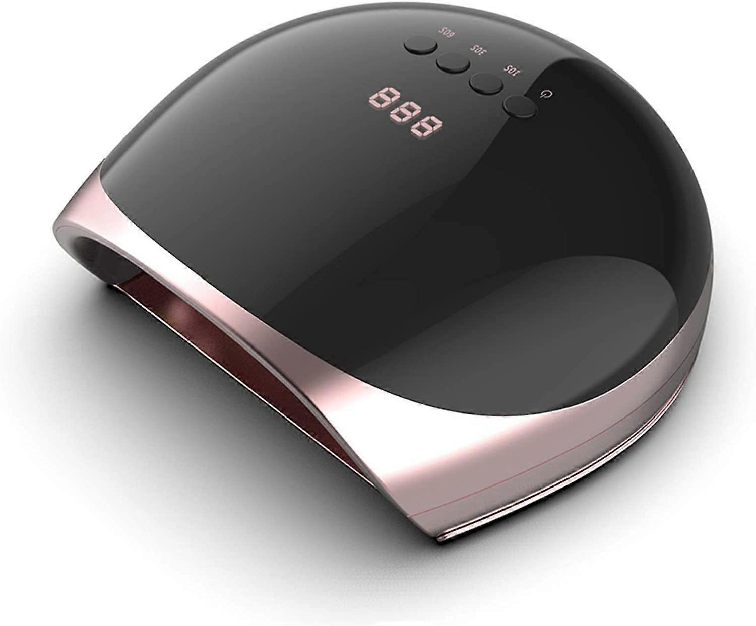 68W LED Nail Lamp UV Nail Dryer with 360° Even Curing, Multiple Timer Modes, LCD Display