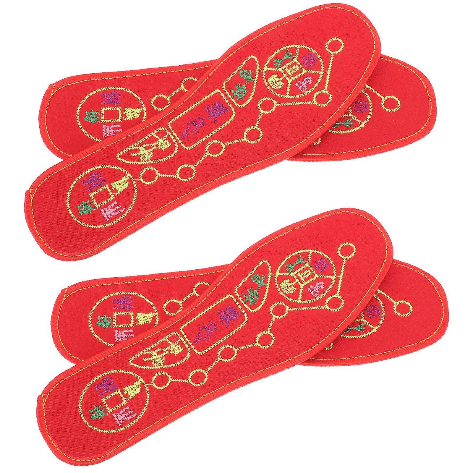 Open Luck Shoes Insoles for Breathable Use Function with 2Pairs Shoe Inserts