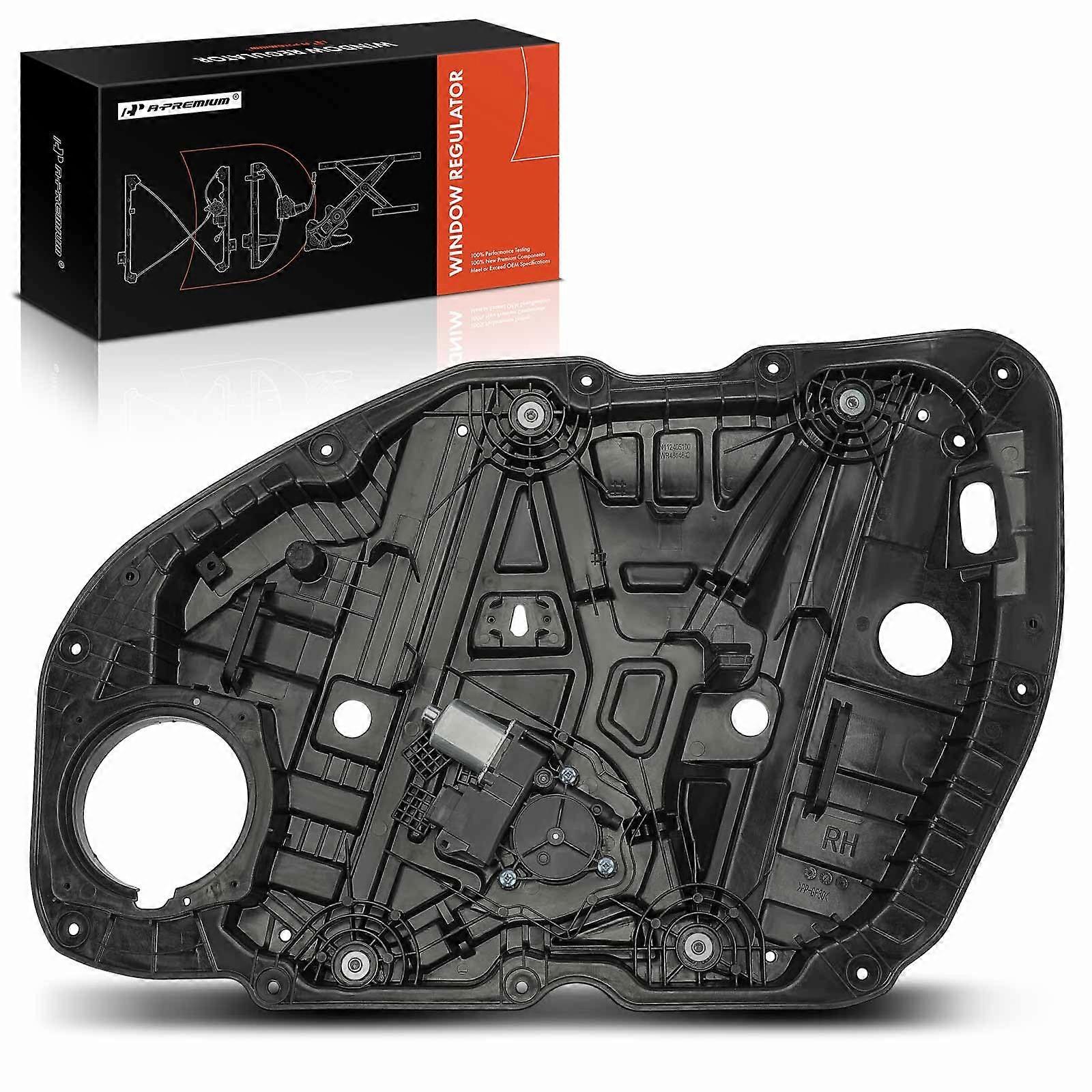 Front Right Passenger Side Power Window Regulator with Motor for Kia Optima 20162020 6 Pin