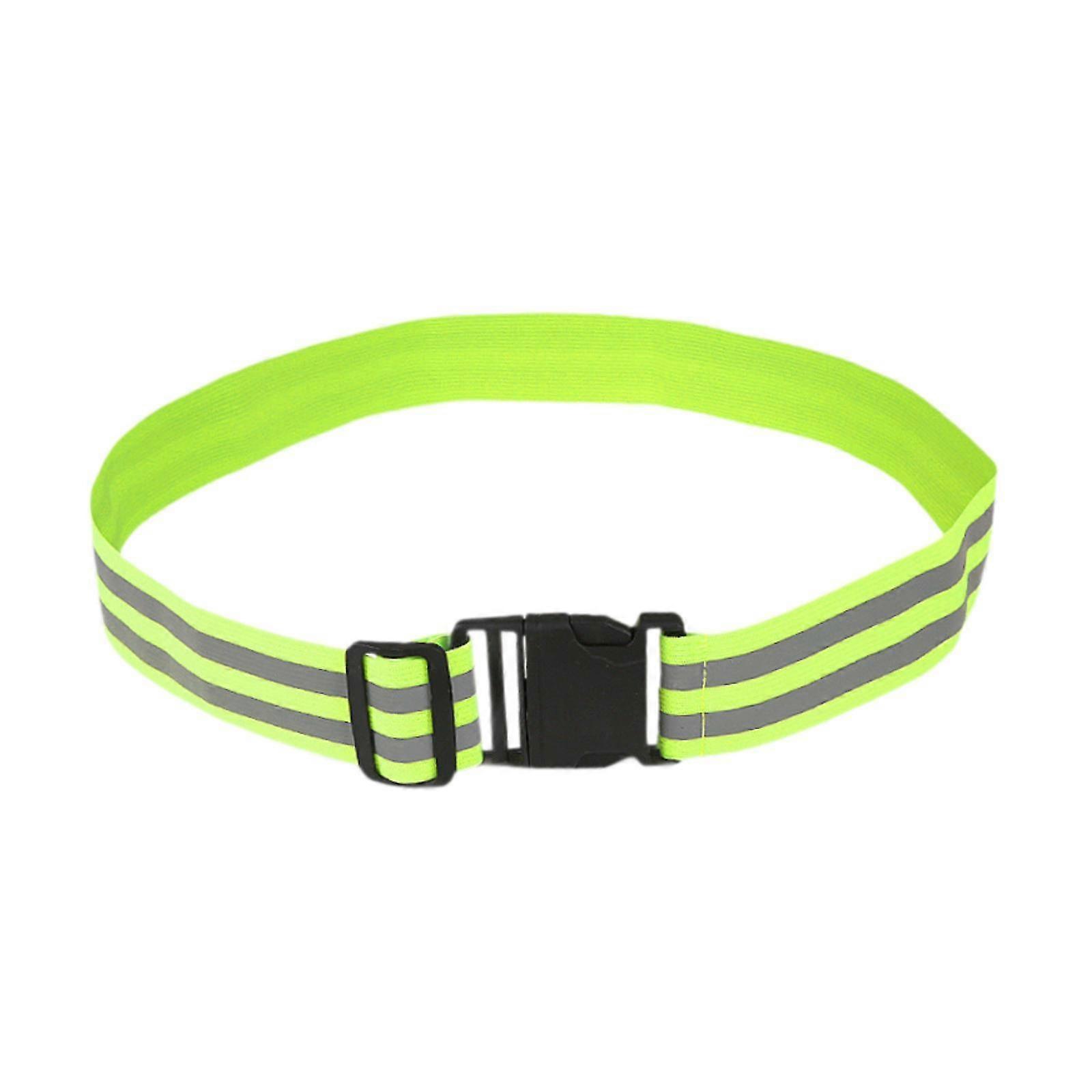High Visibility Reflective Strap Adjustable Reflective Glow Belt for Walking